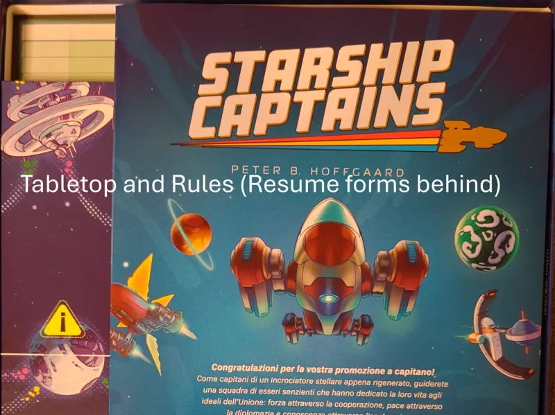 Organizer Table Game Starship Captains