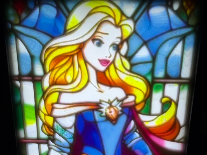 Sleeping Beauty Lithophane