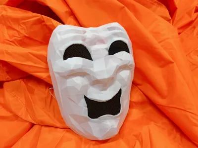 Lethal Company Comedy Mask