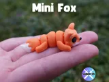 Артикулирана мини фигурка на лисица