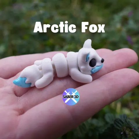 Mini Articulated Fox view 4