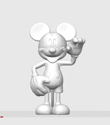 Mickey Mouse waving