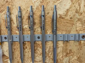 Wall-Mounted Pen and Tool Holder