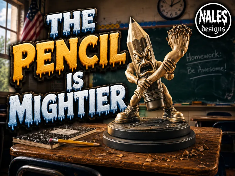 The Pencil is Mightier
