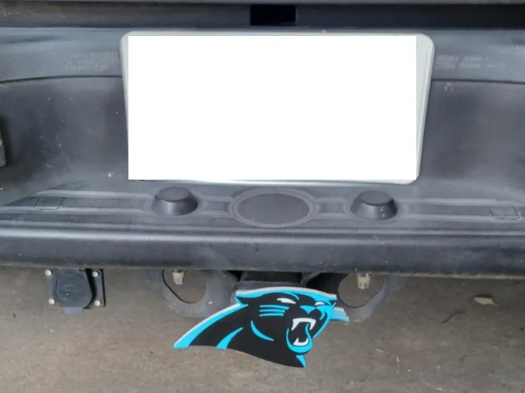 Carolina Panthers Hitch Cover
