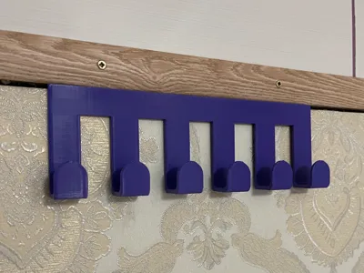 Door hooks for wide doors (bathroom)