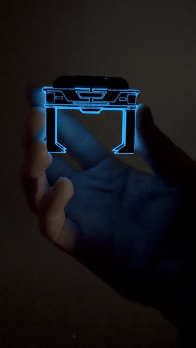 Tron Recognizer Slip and Slide Fidget