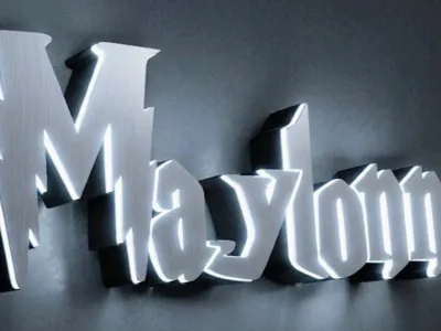Maylonn Name Lamp Harry Potter Font