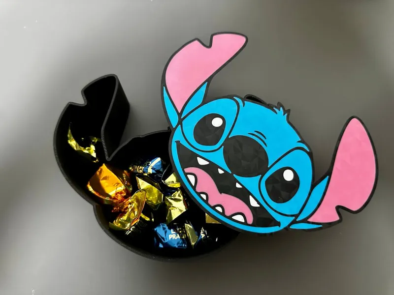 Stitch Box Valentine's Day