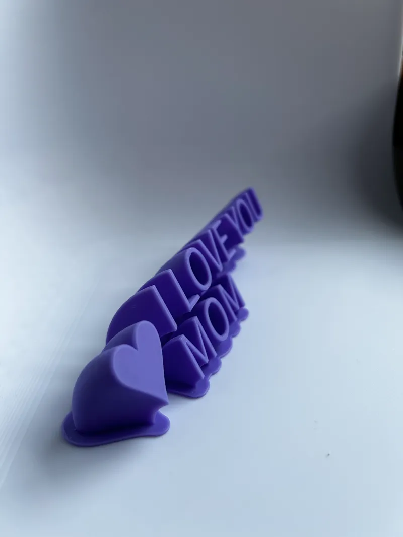 Mothers Day minimalist parametric sign
