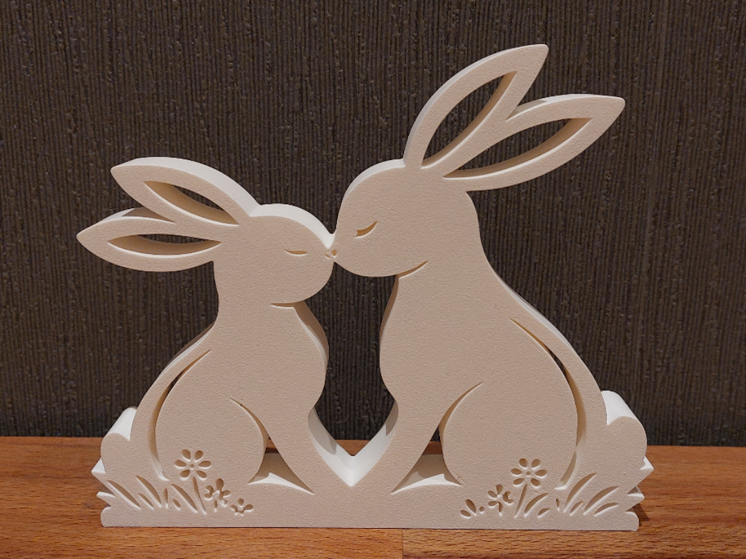 Hase Paar Deko Geschenk
