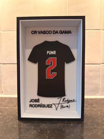Marco decorativo: José Rodríguez - Vasco da Gama - Jersey Frame — vista de referencia 2
