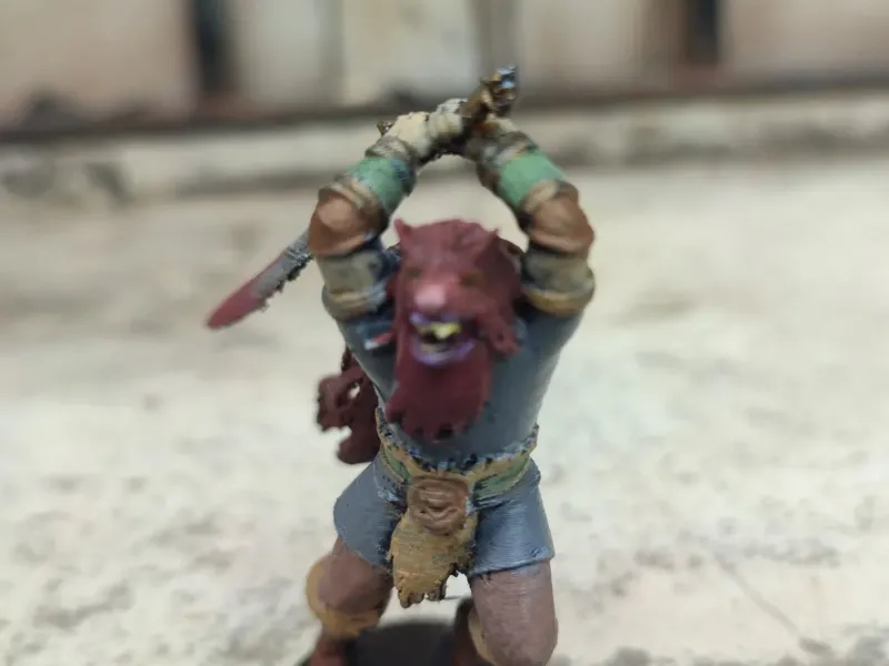 berserker werewolf D&D
