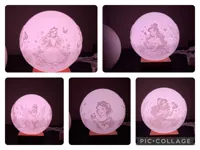 Lampe lune princesses 120 cm — photo 2