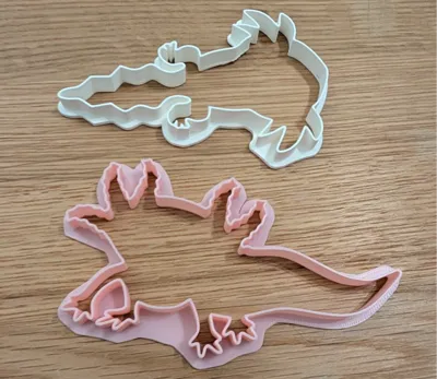 Axolotl cookie cutters