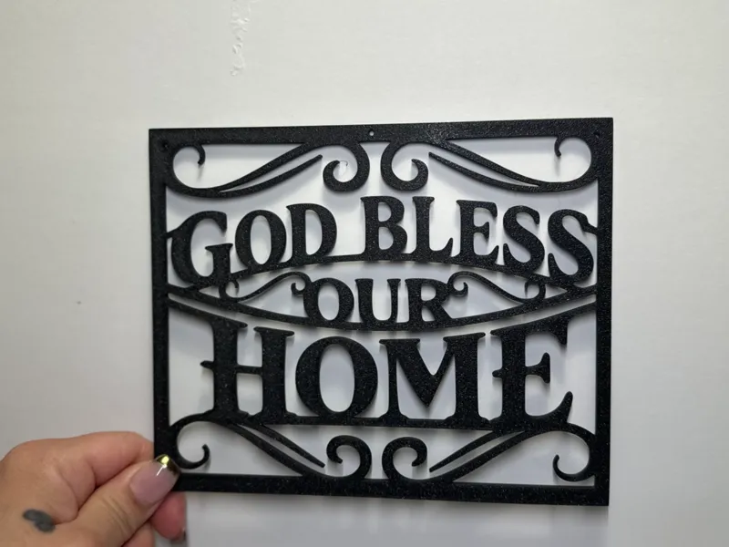 God Bless Our Home - Wall Art