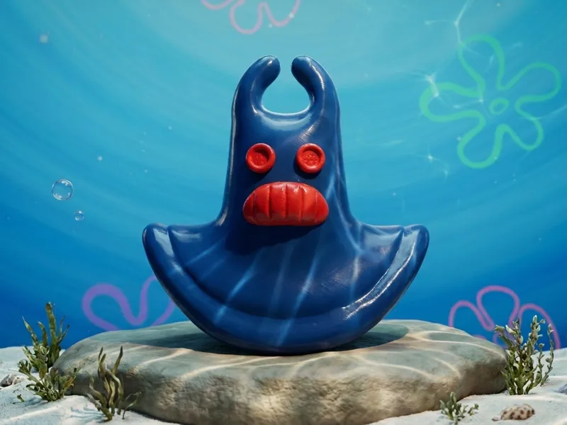 Spongebob Man Ray