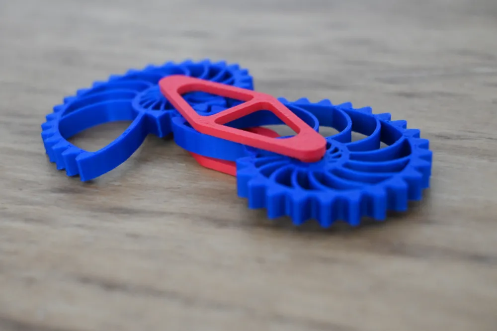 Nautilus gear fidget by 3D all MakerWorld: Download Free 3D Models