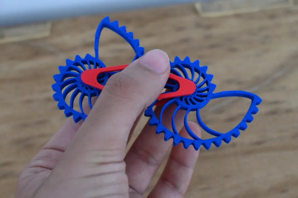 Nautilus gear fidget by 3D all MakerWorld: Download Free 3D Models