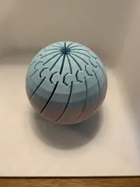 0.2mm layer, 2 walls, 3% infill Slightly Larger