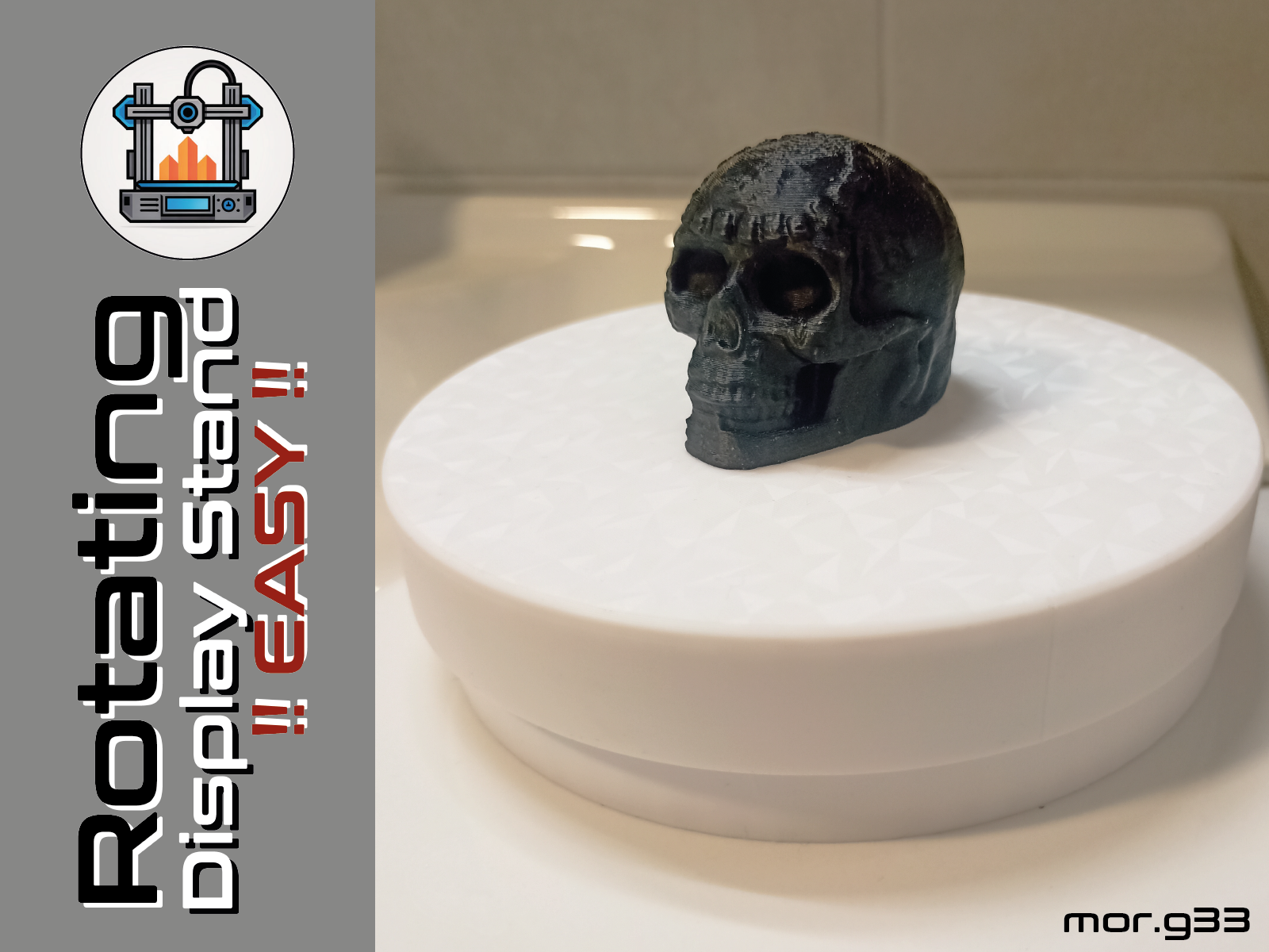 Rotating Display Stand - EASY