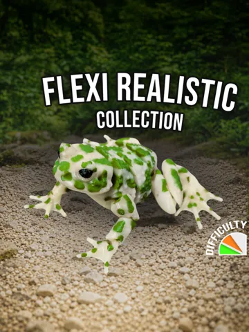 Letrero o emblema decorativo: Realistic Flexi Green Toad — vista de referencia 2