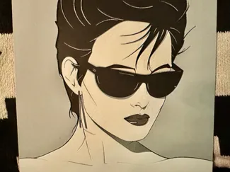 Patrick Nagel - Mirage (HueForge)