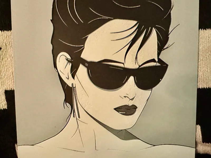 Patrick Nagel - Mirage (HueForge)