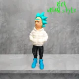 Фигурка Rick в уличен стил