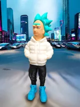 Фигурка Rick в уличен стил