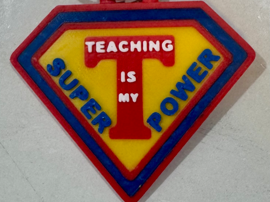 Teacher Keyring