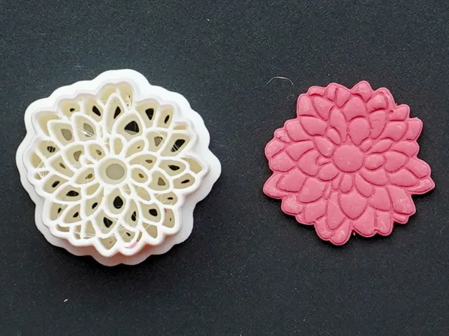 Flower Polymer Clay Cutter Earrings Necklace