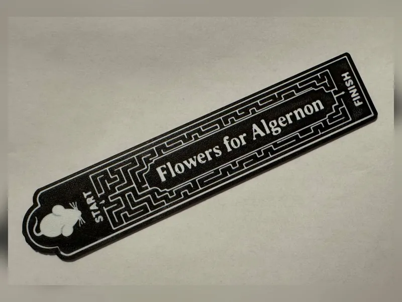 Flowers for Algernon Bookmark