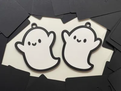 Cute Ghosts Key Tag / NFC Tag
