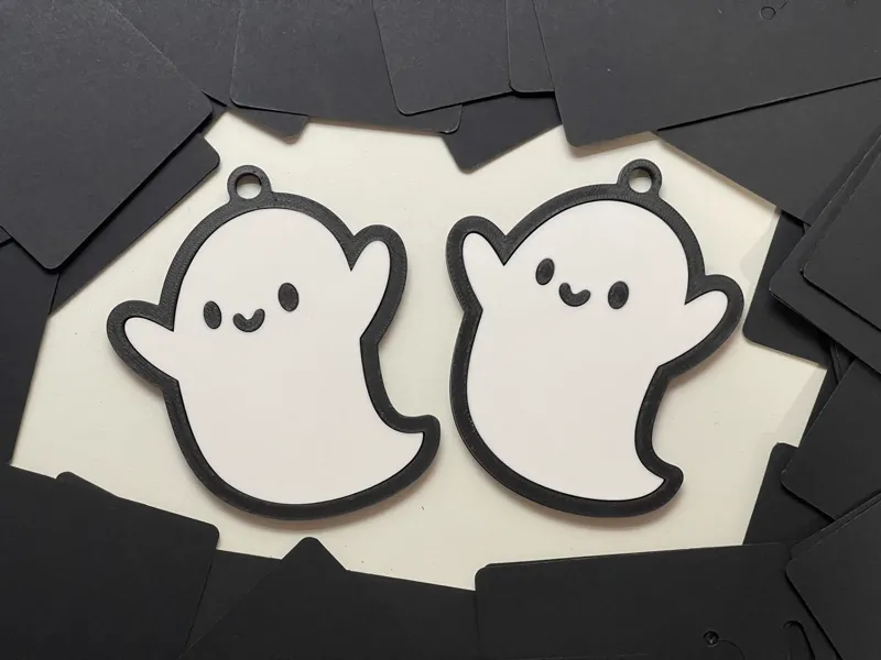 Cute Ghosts Key Tag / NFC Tag