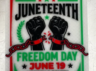 Juneteenth Sign
