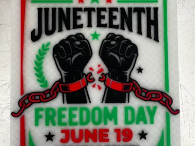 Juneteenth Sign