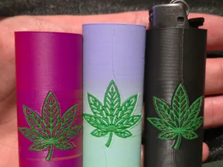 Weed Bic Lighter Case