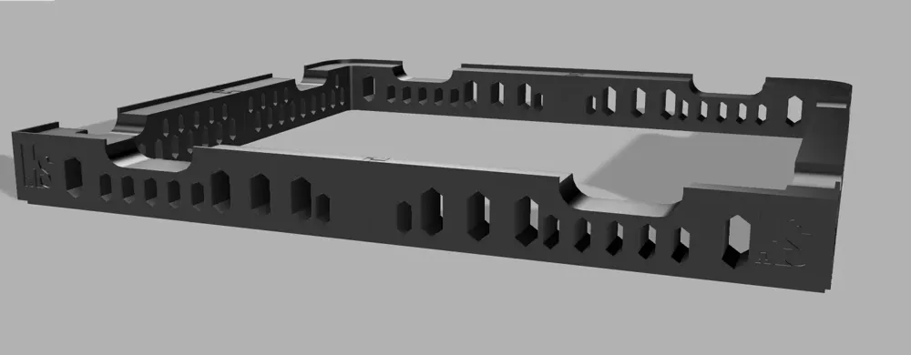 Bambu Lab P1S - Top Glass Riser - Free 3D Print Model - MakerWorld