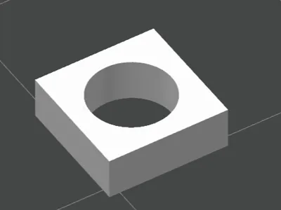 Plastic Bushing Central Diffuser