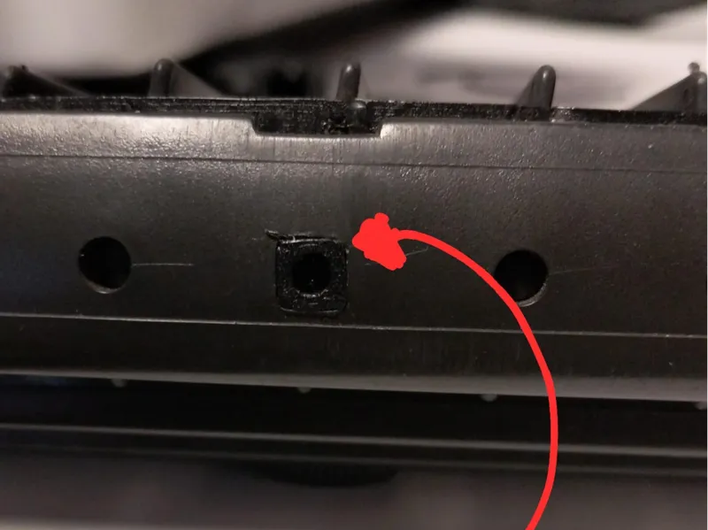 Buje Plastico Difusor central