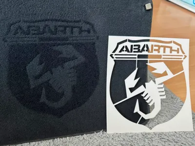Abarth Schablone - Detailing