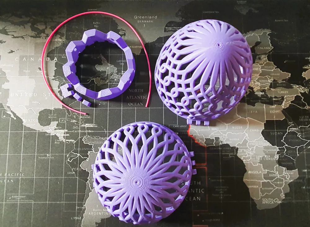 Easter Faberge egg 2025 design (print in place) - Free 3D Print Model ...