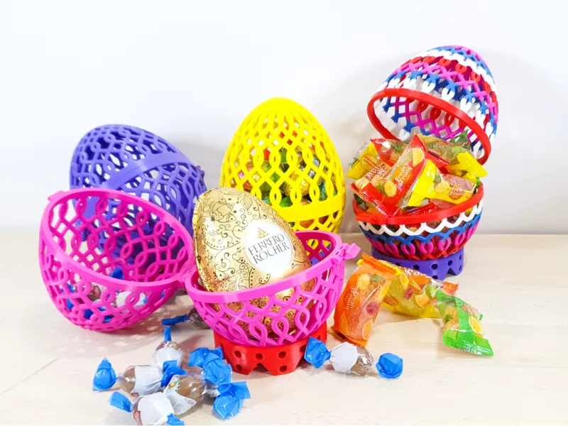 Easter Faberge egg 2025 design (print in place)