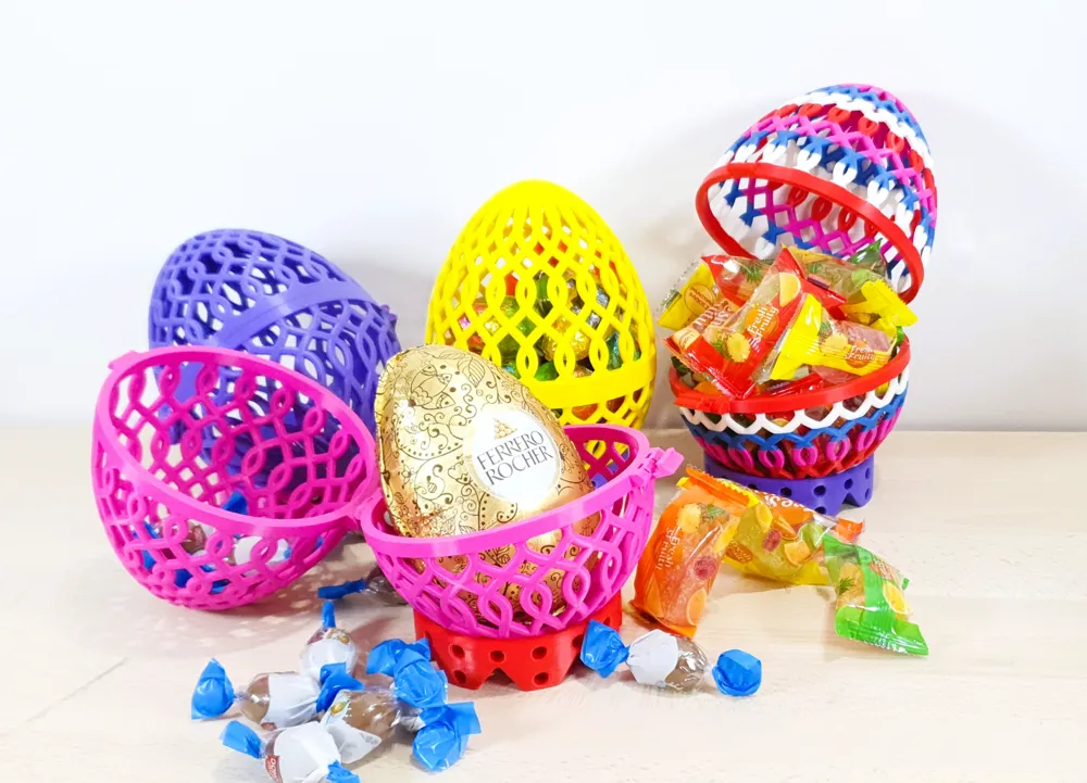 Easter Faberge egg 2025 design (print in place) - Free 3D Print Model ...