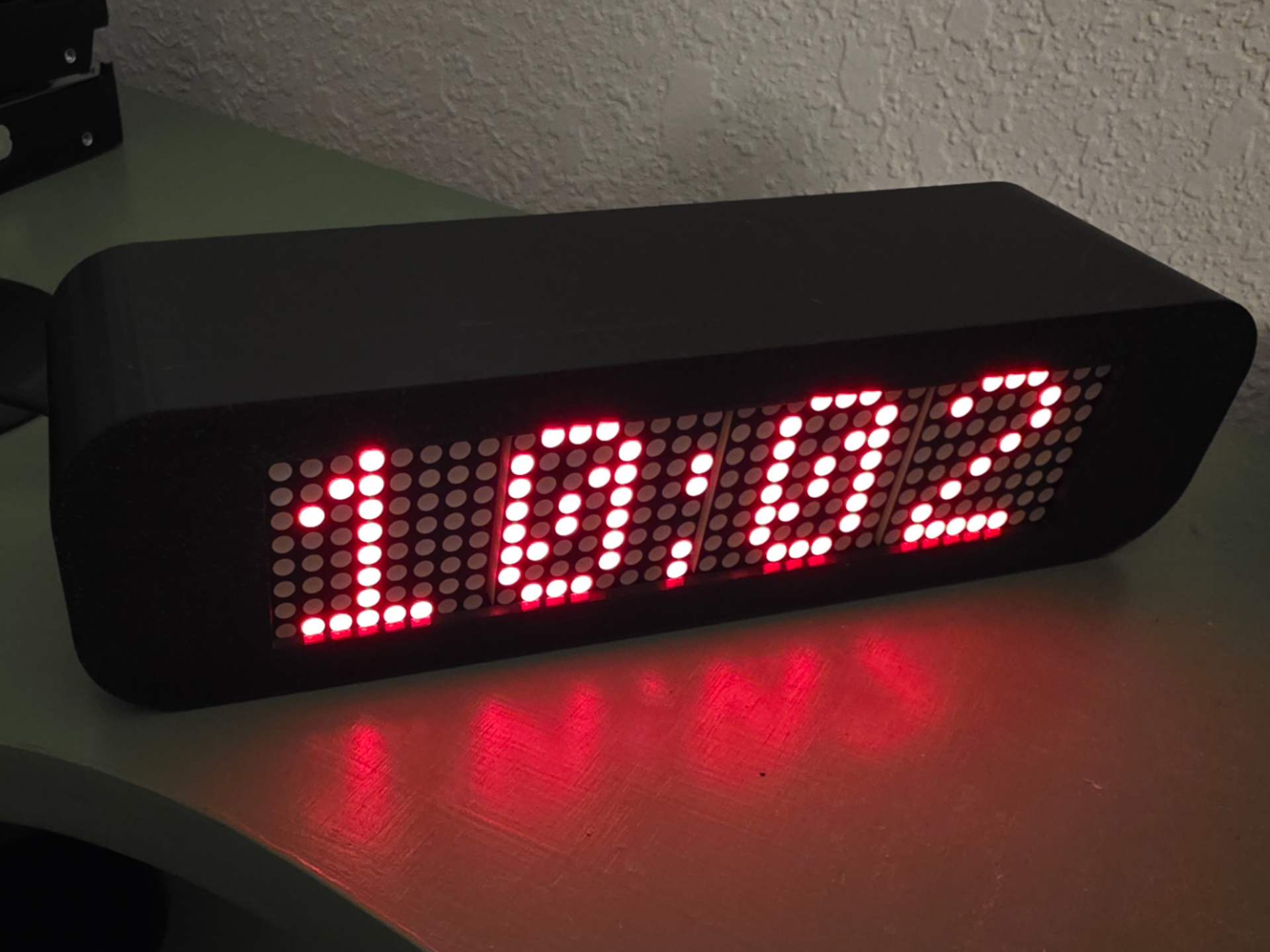 MAX7219 Clock Enclosure