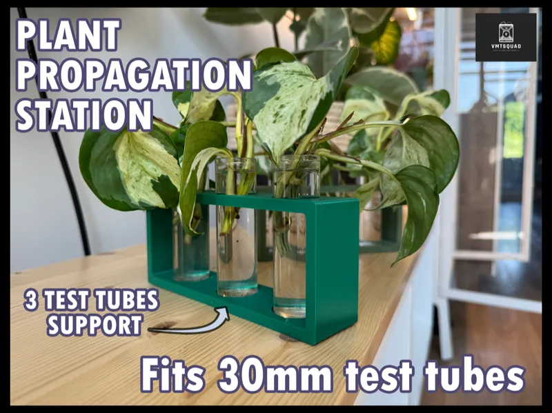 Plant propagation station - 30mm test tubes