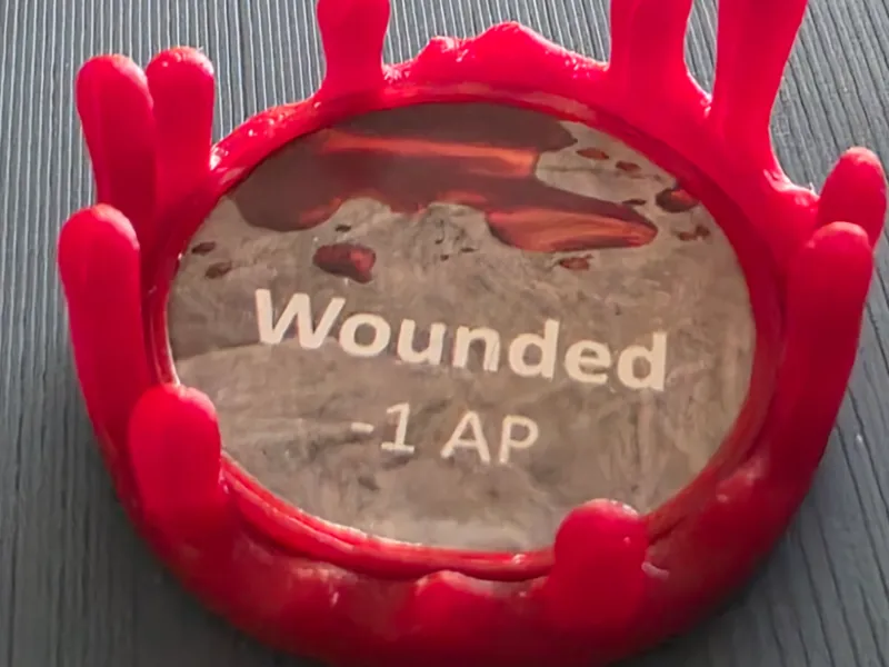 Wound Token Cover
