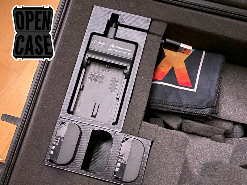 OpenCase - Powerextra LP-E6 Charger Slot