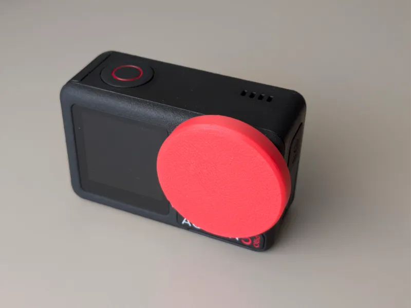 Basic no-frills Lens Cap for DJI Action 5 Pro